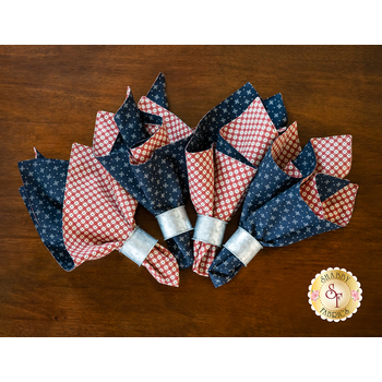 SAMPLE - Cloth Napkins - Freedom Road, Image