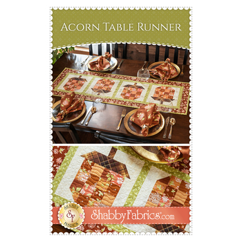 Acorn Table Runner Pattern, Image