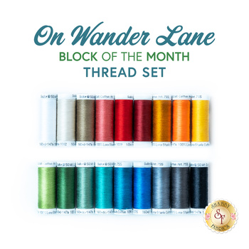  On Wander Lane Quilt - 18pc Thread Set, Image