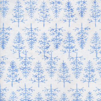 Let It Snow 122216700 Tree-White by Island Batik, Image