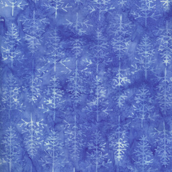 Let It Snow 122216540 Tree-Azure by Island Batik