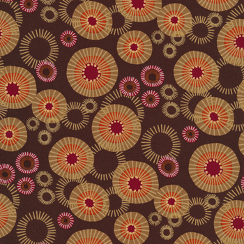 Forest Frolic 48743-15 Chocolate by Robin Pickens for Moda Fabrics, Image