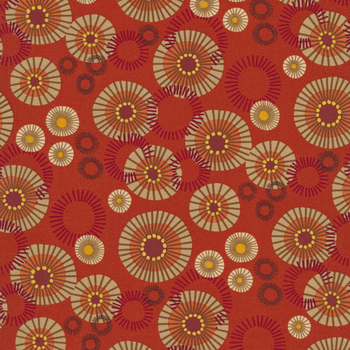 Forest Frolic 48743-18 Copper by Robin Pickens for Moda Fabrics, Image