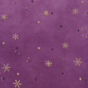 Ombre Flurries Metallic 10874-224MG Aubergine by V and Co. for Moda Fabrics, Image