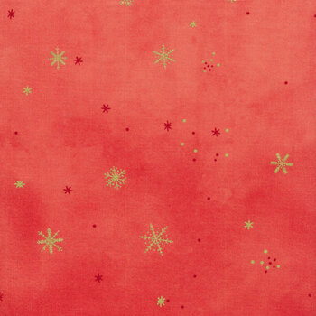 Ombre Flurries Metallic 10874-314MG Cherry by V and Co. for Moda Fabrics, Image