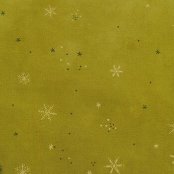 Ombre Flurries Metallic 10874-52MG Avocado by V and Co. for Moda Fabrics, Image