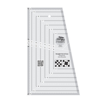 Creative Grids Non-Slip Straight Out of Line Ruler - #CGRKA3, Image