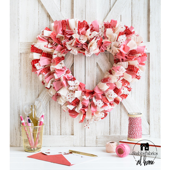  Blushing Heart Wreath Kit, Image