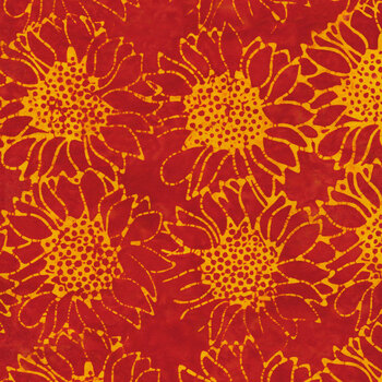 Bonfire Batiks 4364-19 Flame by Moda Fabrics, Image