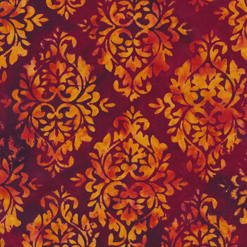 Bonfire Batiks 4364-24 Wine by Moda Fabrics, Image