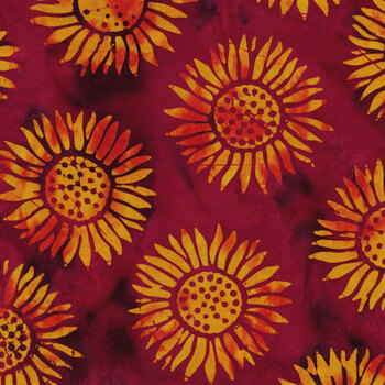 Bonfire Batiks 4364-25 Wine by Moda Fabrics, Image