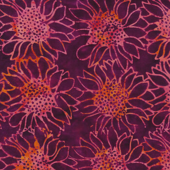 Bonfire Batiks 4364-27 Mum by Moda Fabrics, Image