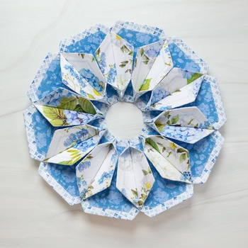 SAMPLE - Fold'n Stitch Blooms - Periwinkle Spring - LOCATION - PP