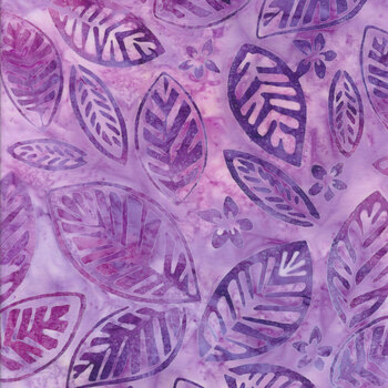 Floral Paradise 22208-23 Lavender by Artisan Batiks for Robert Kaufman Fabrics, Image