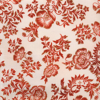 Poppy Hill 21858-93 Scarlet by Robert Kaufman Fabrics, Image