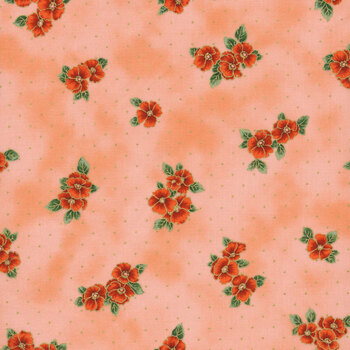 Poppy Hill 21861-143 Coral by Robert Kaufman Fabrics, Image