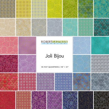 Joli Bijou  35 FQ Set by Robert Kaufman Fabrics, Image