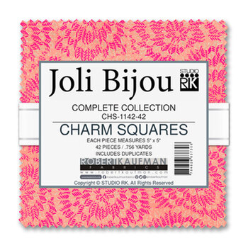 Joli Bijou  Charm Squares by Robert Kaufman Fabrics, Image