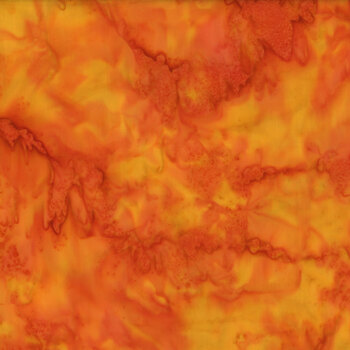 1895-224 Poppy Watercolor Batik from Hoffman Fabrics, Image