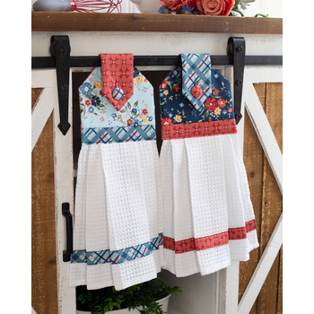 SAMPLE - Hanging Towels - Forget-Me-Not