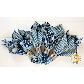 SAMPLE - Cloth Napkins - Blue Escape, Image