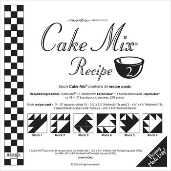 Cake Mix Recipe 2 - 44ct, Image