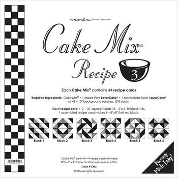 Cake Mix Recipe 3 - 44ct, Image