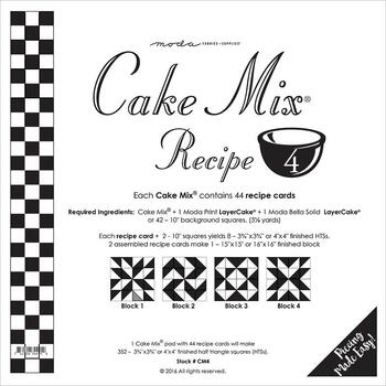 Cake Mix Recipe 4 - 44ct, Image