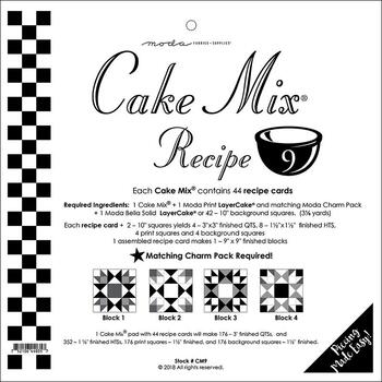 Cake Mix Recipe 9 - 44ct, Image