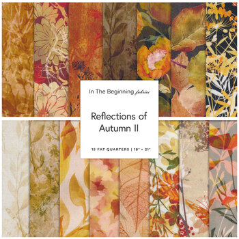 Reflections of Autumn II  Fat Quarter Bundle Jason Yenter for In The Beginning Fabrics, Image