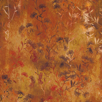 Reflections of Autumn II 26RA-1 Milkweed by Jason Yenter for In The Beginning Fabrics, Image