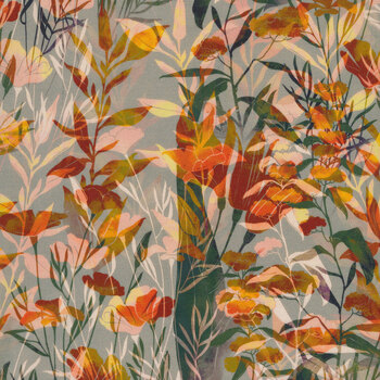 Reflections of Autumn II 27RA-1 Garden by Jason Yenter for In The Beginning Fabrics, Image