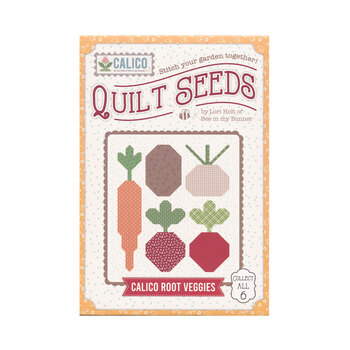 Quilt Seeds - Calico Root Veggies Pattern, Image