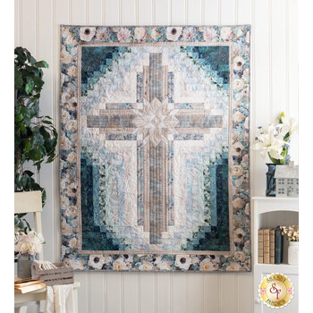  Farmhouse Cross Quilt Kit, Image