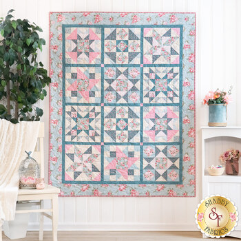  Pretty Patchwork Quilt Kit - Wish You Were Here, Image