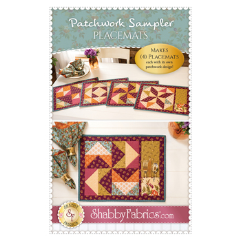 Patchwork Sampler Placemats Pattern - PDF Download, Image