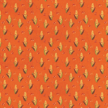 Fall's in Town C13514-ORANGE by Sandy Gervais for Riley Blake Designs REM, Image