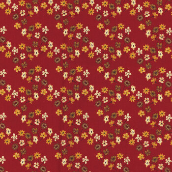 Fall's in Town C13515-RED by Sandy Gervais for Riley Blake Designs REM, Image