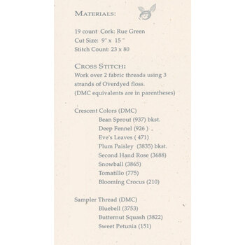 Scatter Eggs Cross Stitch Pattern, Image