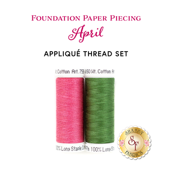  Foundation Paper Piecing - April - 2pc Thread Set, Image