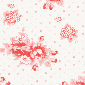 Lighthearted 55290-31 Cream Pink by Camille Roskelley for Moda Fabrics REM, Image