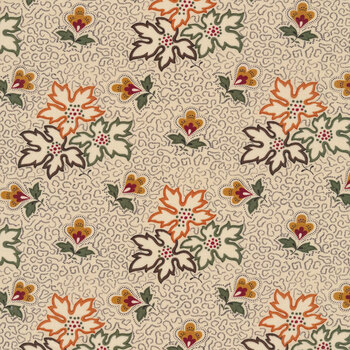 Fluttering Leaves 9730-11 Beechwood by Kansas Troubles Quilters for Moda Fabrics REM, Image