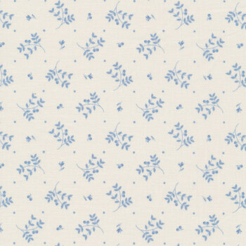 Blueberry Delight 3033-11 by Bunny Hill Designs for Moda Fabrics REM, Image