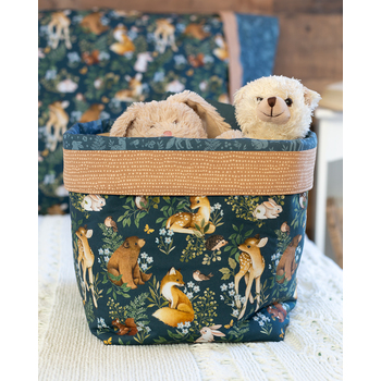 SAMPLE - Fabric Basket - Little Forest, Image