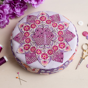 SAMPLE - Tenderness Pin Cushion - Hometown Purple