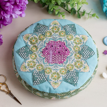 SAMPLE - Tenderness Pin Cushion - Hometown Teal