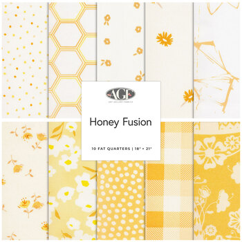 Honey Fusion  10 FQ Set by Art Gallery Fabrics, Image
