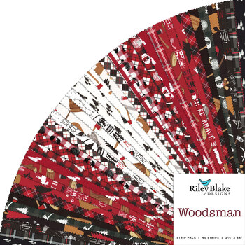 Woodsman  Rolie Polie by Riley Blake Designs, Image