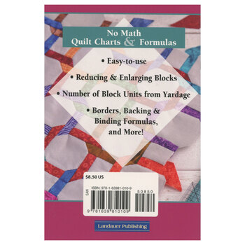 No Math Quilt Charts & Formulas Book, Image