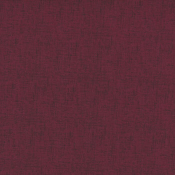 Timeless Linen Basics 1027-55 Dark Plum by Stacy West for Henry Glass Fabrics, Image